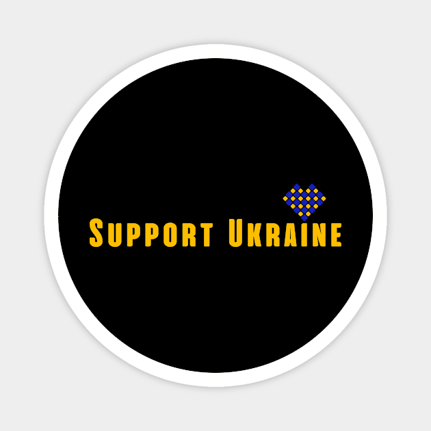 Support Ukraine Magnet by julia_printshop